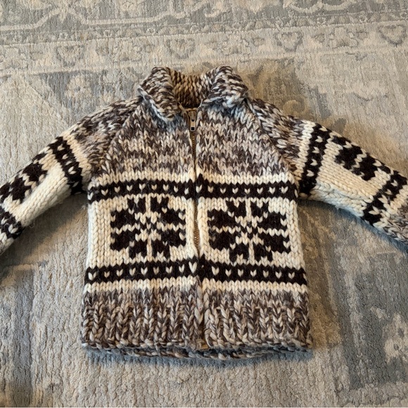 Other - Chunky Knit Zip-Up Sweater